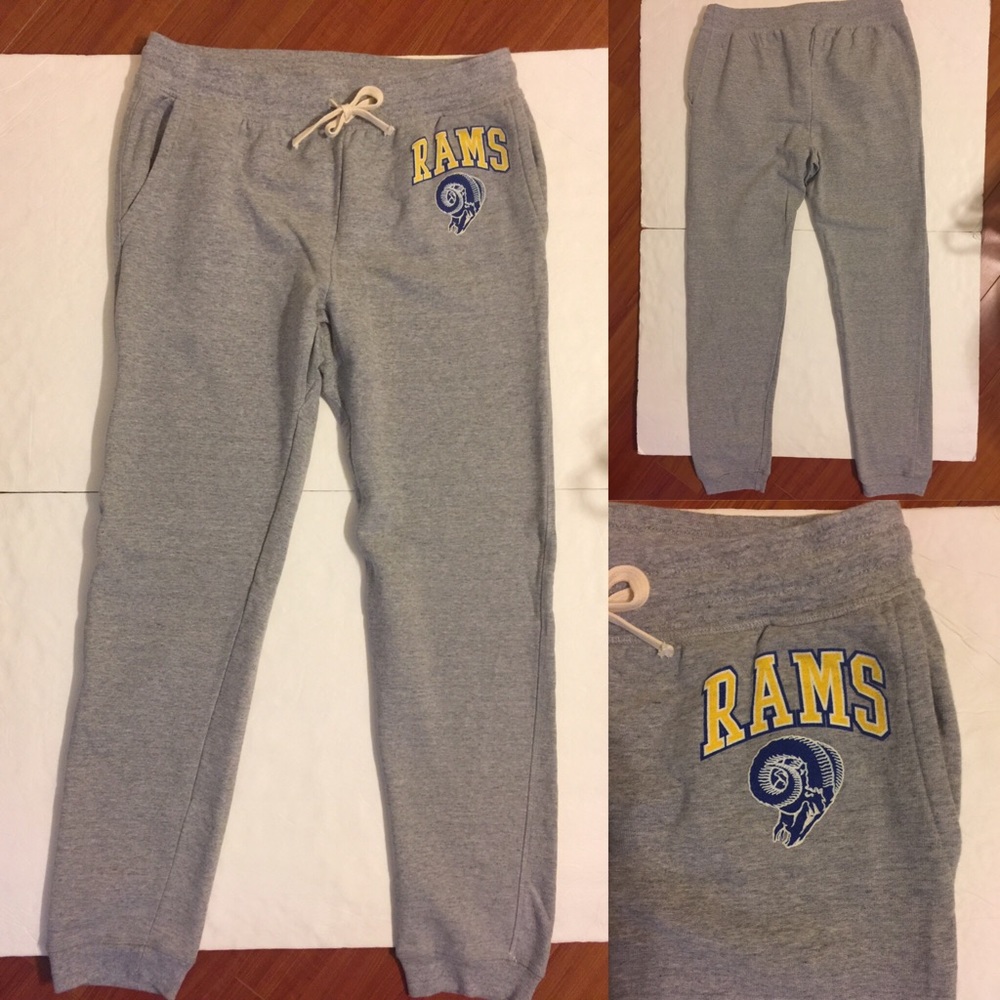 Rams NFL Junkfood Clothing Sweatpants Size Large